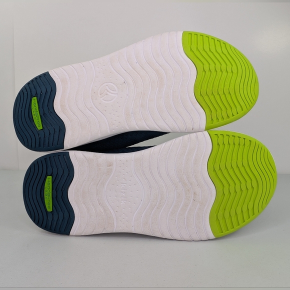 Kizik Lima Hands Free Running Shoes Womens Size 7 Blue Tidepool Sneakers - Picture 8 of 14